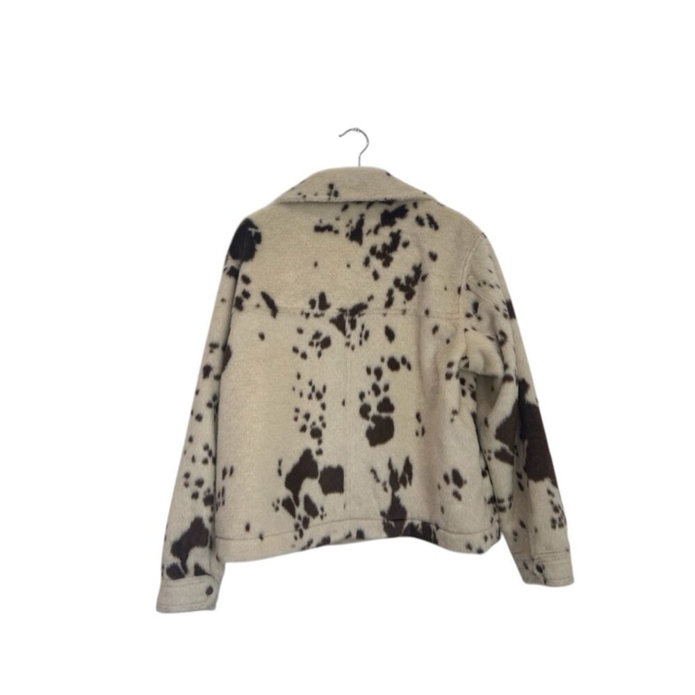 NWT Lovers and Friends Nash Jacket in Cow Print calf hair - Picture 9 of 10